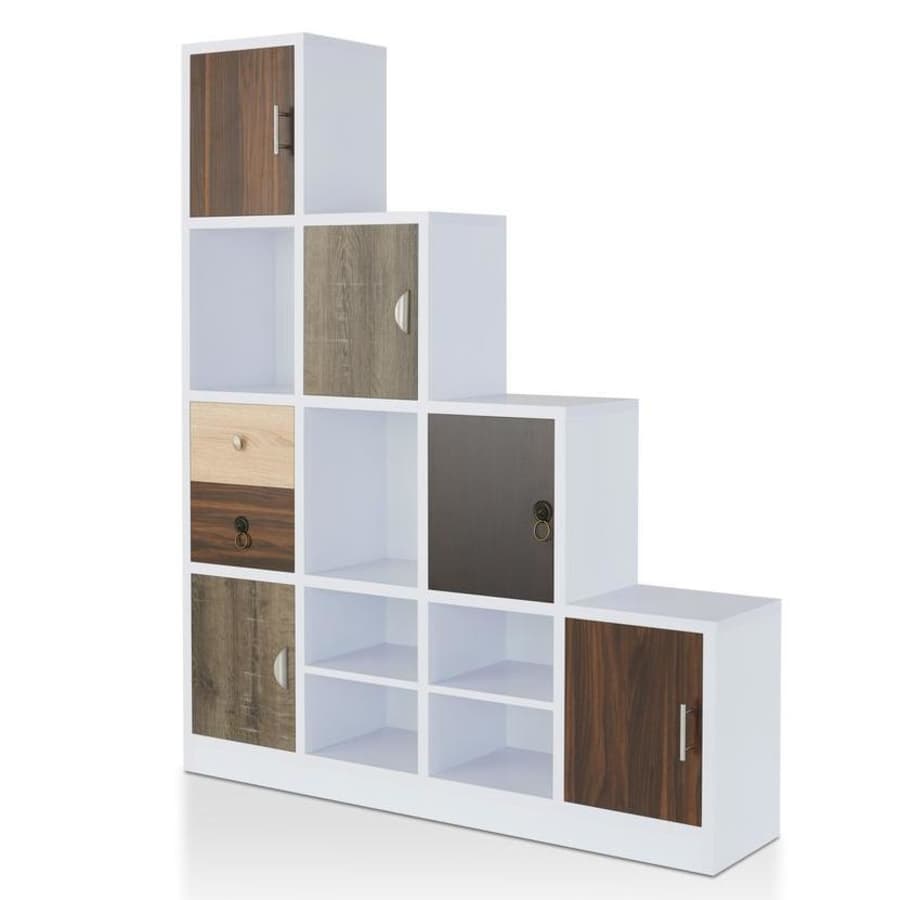 Furniture of America Calenan Staircase Bookcase for $209 Furniture of America Calenan Staircase Bookcase for $209