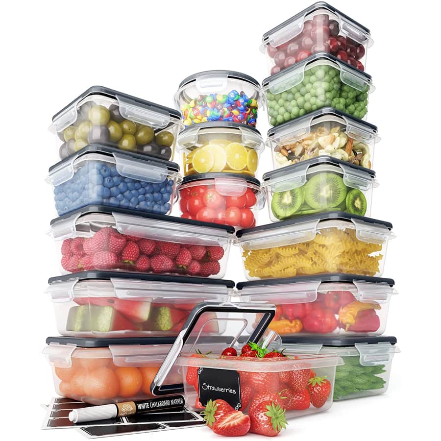 Chef's Path 16-Piece Food Storage Containers Set for $30