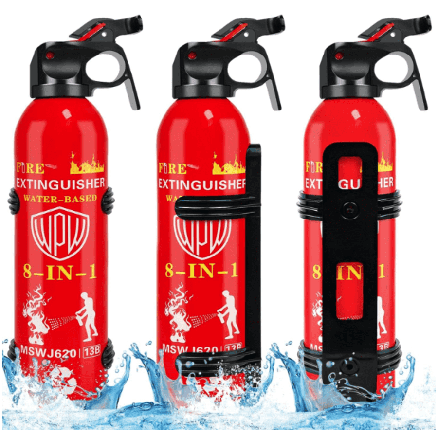 8-in-1 Fire Extinguisher with Mount for $20 8-in-1 Fire Extinguisher with Mount for $20