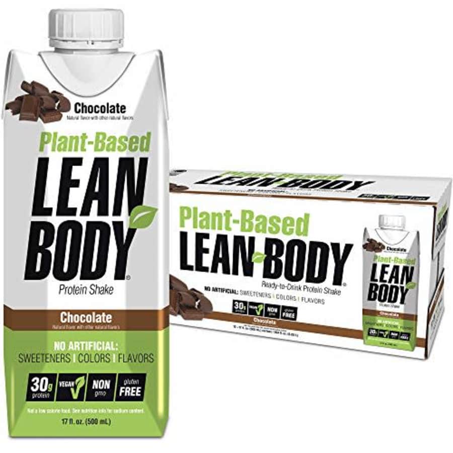 Labrada Nutrition Lean Body Ready-to-Drink, Plant-Based Vegan Chocolate Protein Shake, 30g Protein, No Artificial for $42 Labrada Nutrition Lean Body Ready-to-Drink, Plant-Based Vegan Chocolate Protein Shake, 30g Protein, No Artificial for $42