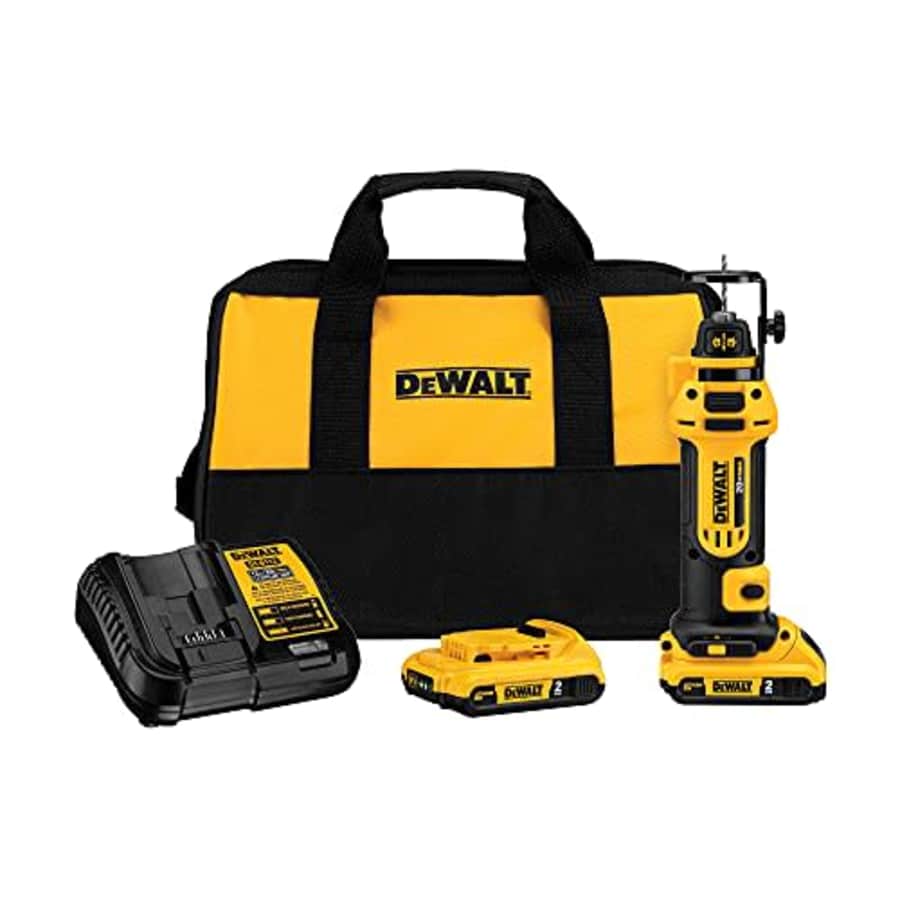 DEWALT 20V MAX Drywall Cut-Out Tool Kit (DCS551D2) for $161 DEWALT 20V MAX Drywall Cut-Out Tool Kit (DCS551D2) for $161