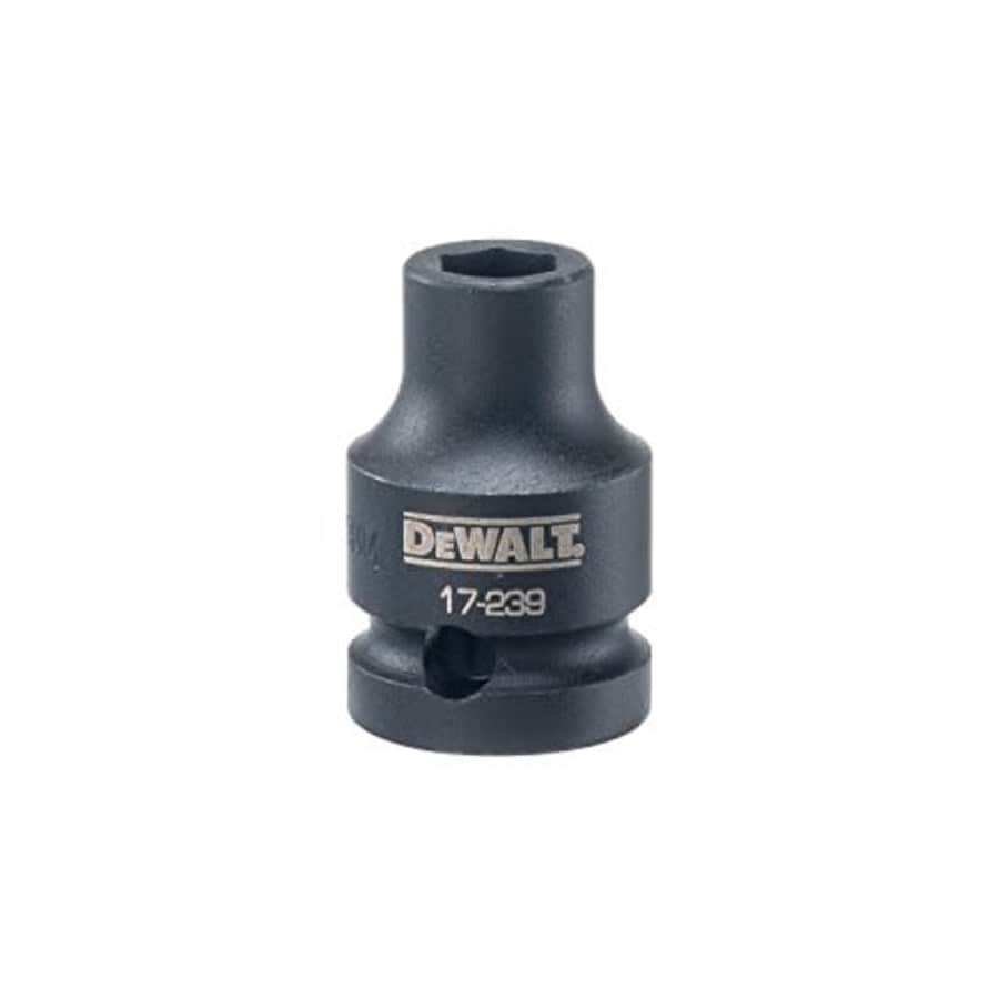 DEWALT 1/2" Drive Impact Socket 6PT 9MM - DWMT17239B for $9 DEWALT 1/2" Drive Impact Socket 6PT 9MM - DWMT17239B for $9