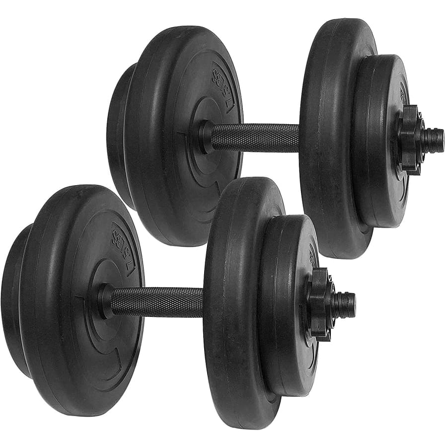 BalanceFrom 40-lb. All-Purpose Weight Set for $35 BalanceFrom 40-lb. All-Purpose Weight Set for $35
