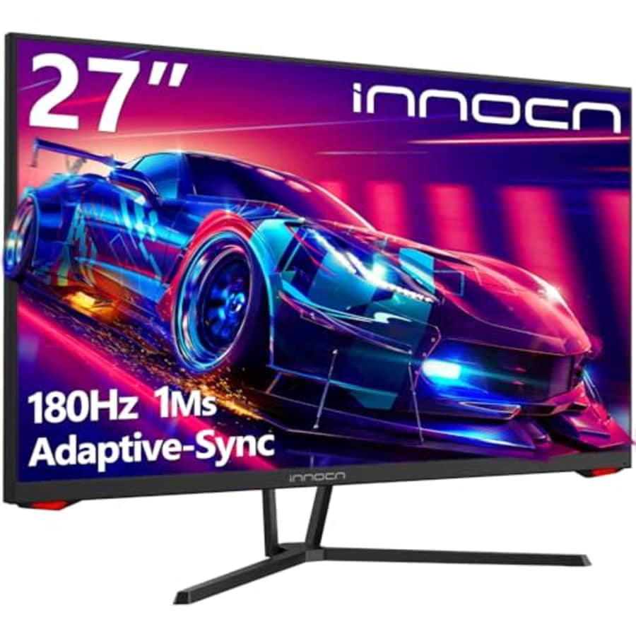 INNOCN 27 Inch 1920 x 1080p 180Hz IPS Computer Gaming Monitor, 1ms, G-Sync Compatible HDMI for $104 INNOCN 27 Inch 1920 x 1080p 180Hz IPS Computer Gaming Monitor, 1ms, G-Sync Compatible HDMI for $104