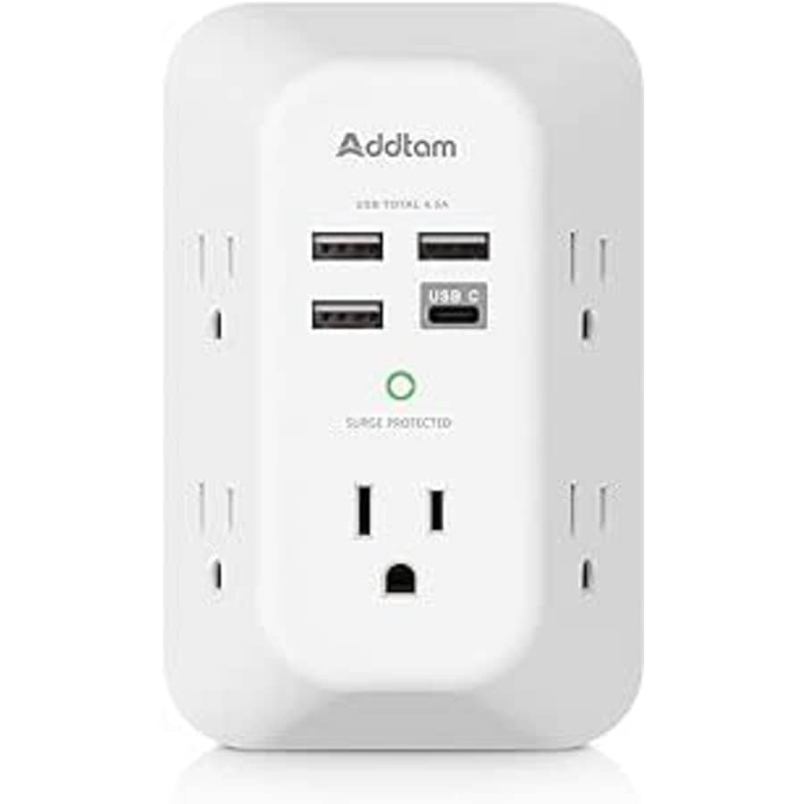 Addtam Outlet Extenders and Power Strips at Amazon: Up to 58% off