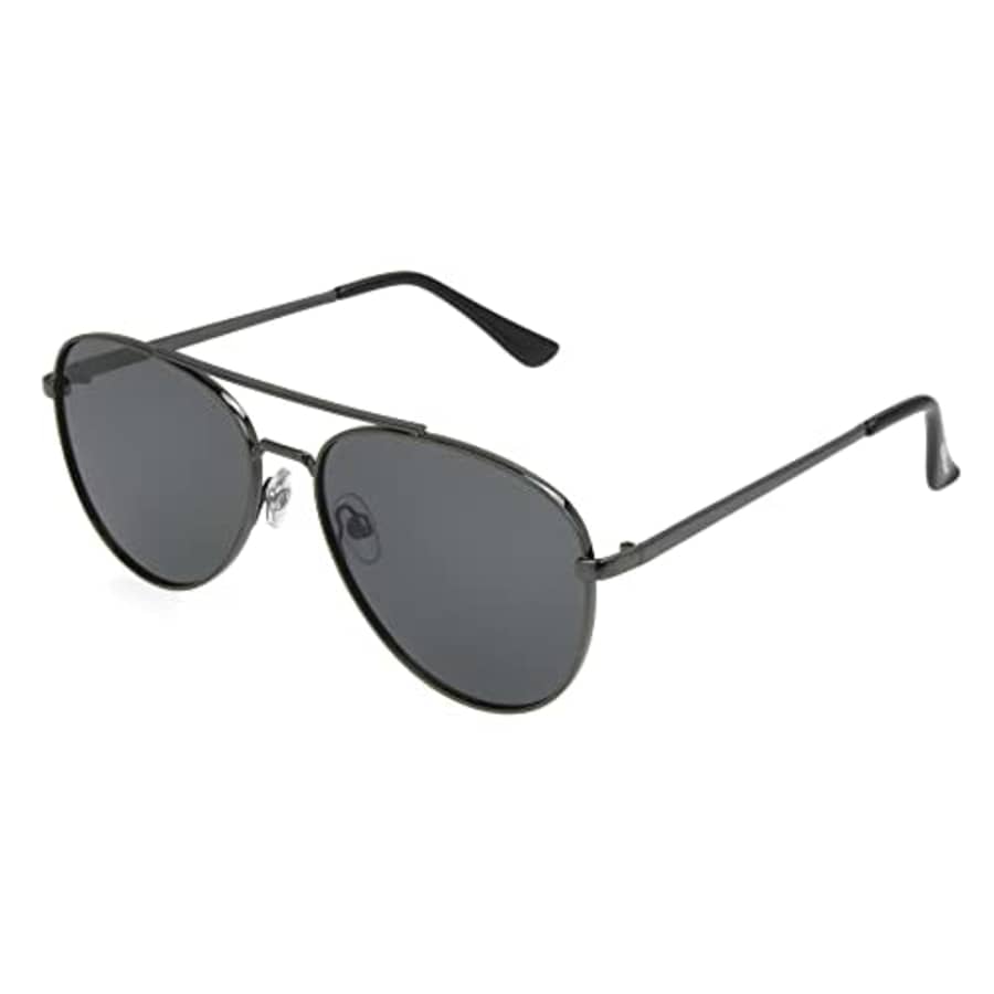 Foster Grant Men's Oliver Polarized for Digital Sunglasses Aviator, Gun Metal and Black, 59mm for $26
