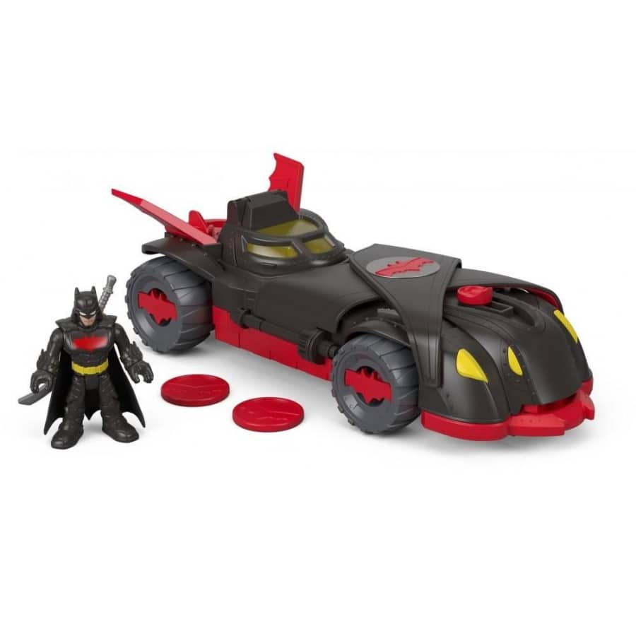 Imaginext DC Super Friends Ninja Armor Batmobile Vehicle for $12 Imaginext DC Super Friends Ninja Armor Batmobile Vehicle for $12