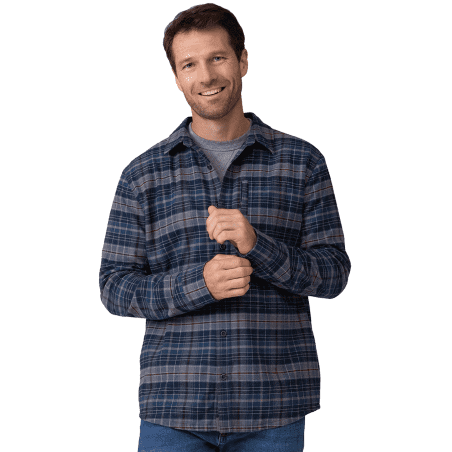 Free Country Men's Easywear II Fleece Lined Flannel Shirt for $29 Free Country Men's Easywear II Fleece Lined Flannel Shirt for $29
