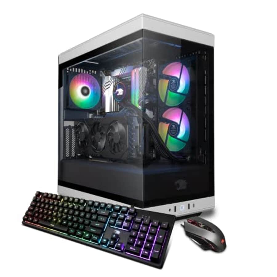iBuyPower Y40 Gaming PC Computer Desktop Y40WI7N46T01 (Intel Core i7 13700KF, RTX 4060Ti 8GB, 32GB for $1,600