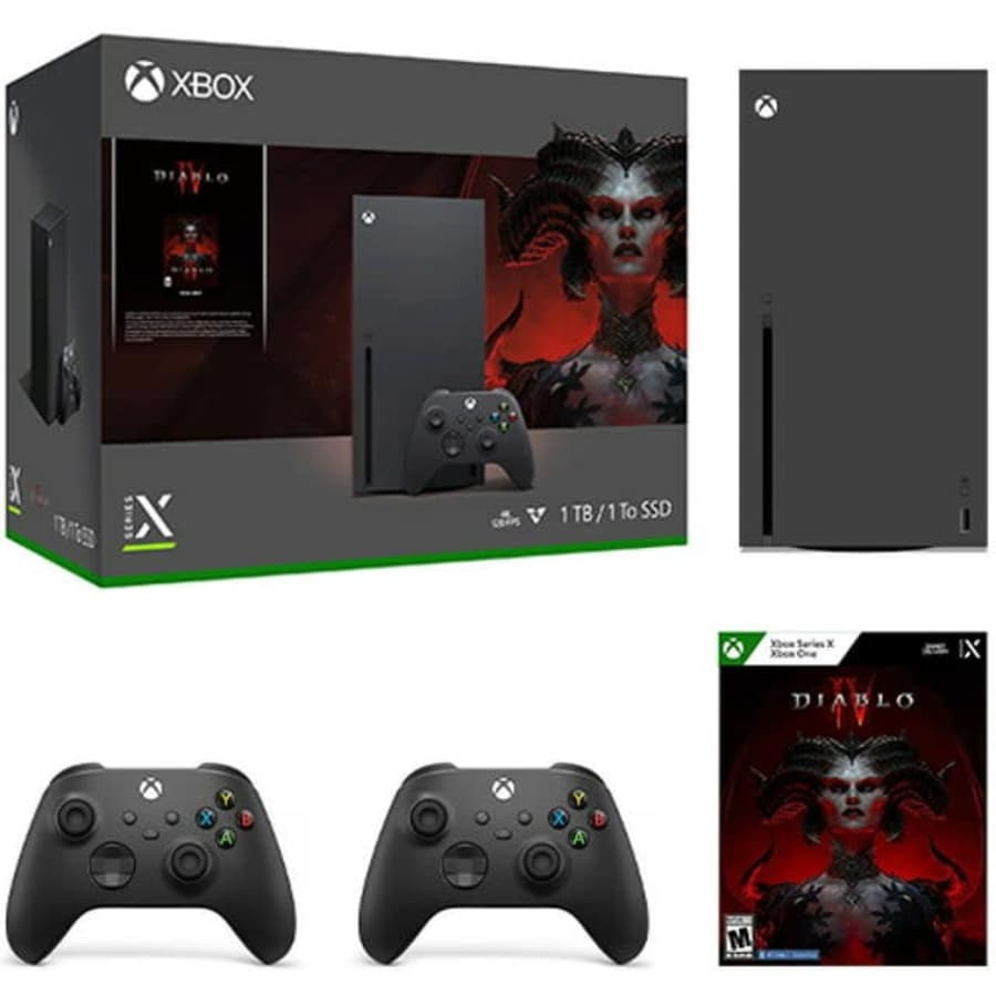 Microsoft Xbox Series X Diablo IV Bundle for $497 Microsoft Xbox Series X Diablo IV Bundle for $497