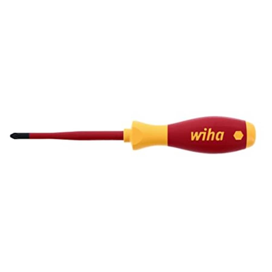 Wiha Tools Wiha 32146 Insulated SlimLine Phillips Screwdriver PH2 x 100mm for $18