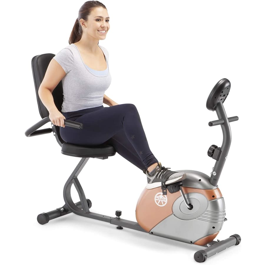 Marcy Recumbent Exercise Bike for $134
