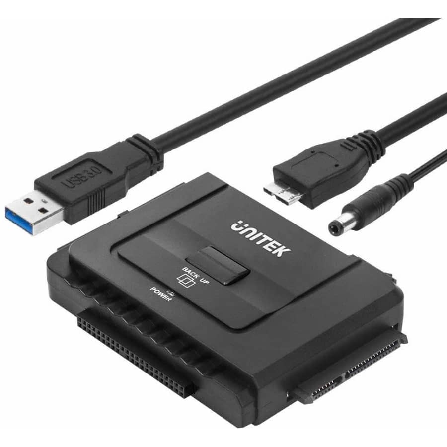 Unitek USB 3.0 to IDE SATA Adapter Kit for $18 Unitek USB 3.0 to IDE SATA Adapter Kit for $18