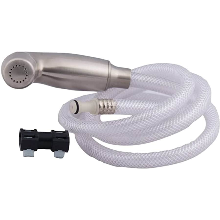 Moen Stainless Steel Spray Head and Hose Assembly for $48 Moen Stainless Steel Spray Head and Hose Assembly for $48