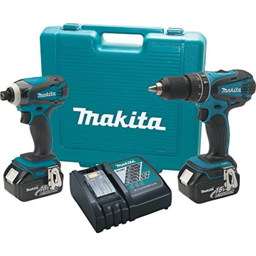 Makita XT211M 18V LXT Lithium-Ion 2-Pc. Cordless Combo Kit with Two 4.0Ah Batteries- Discontinued for $225