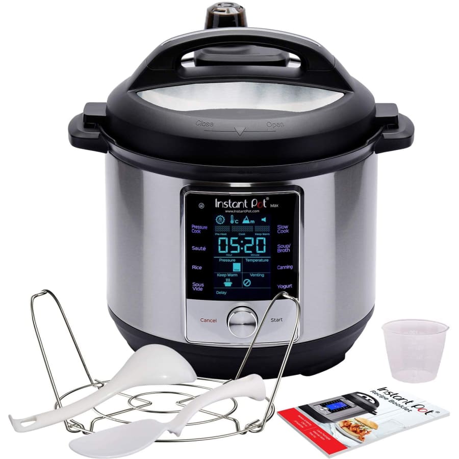 Instant Pot Max 60 9-in-1 6-Quart Pressure Cooker for $74 Instant Pot Max 60 9-in-1 6-Quart Pressure Cooker for $74