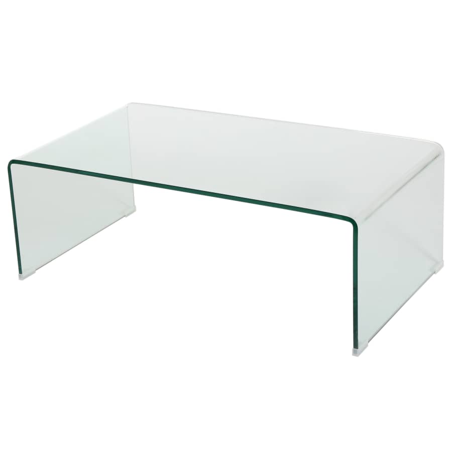 Noble House Roman Tempered Glass Coffee Table for $110