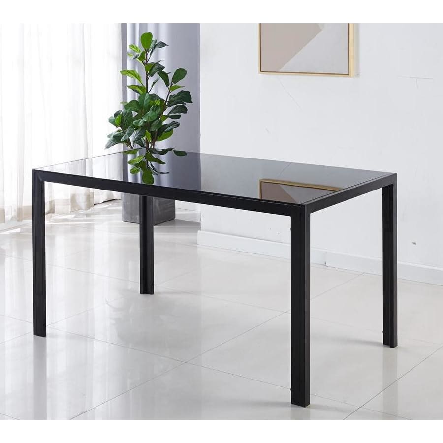 Boyel Living 48" Tempered Glass-Top Dining Table for $166