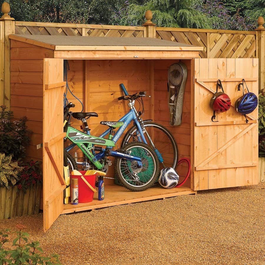 Bosmere Rowlinson 6-Ft. Wood Storage Shed for $467