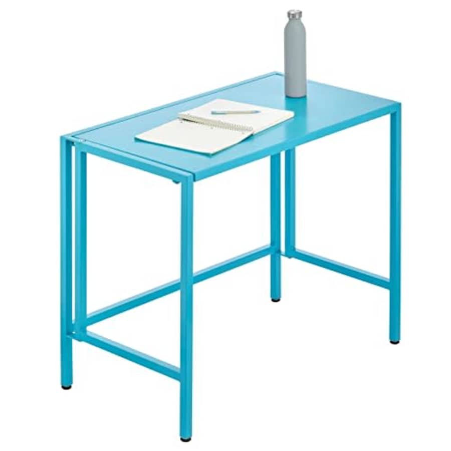 mDesign Folding Desk for Compact Spaces - Collapsible Compact Writing and Computer Workstation for $116 mDesign Folding Desk for Compact Spaces - Collapsible Compact Writing and Computer Workstation for $116