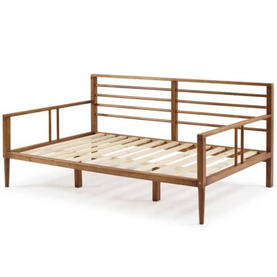 Welwick Designs Modern Solid Wood Twin Spindle Daybed for $181