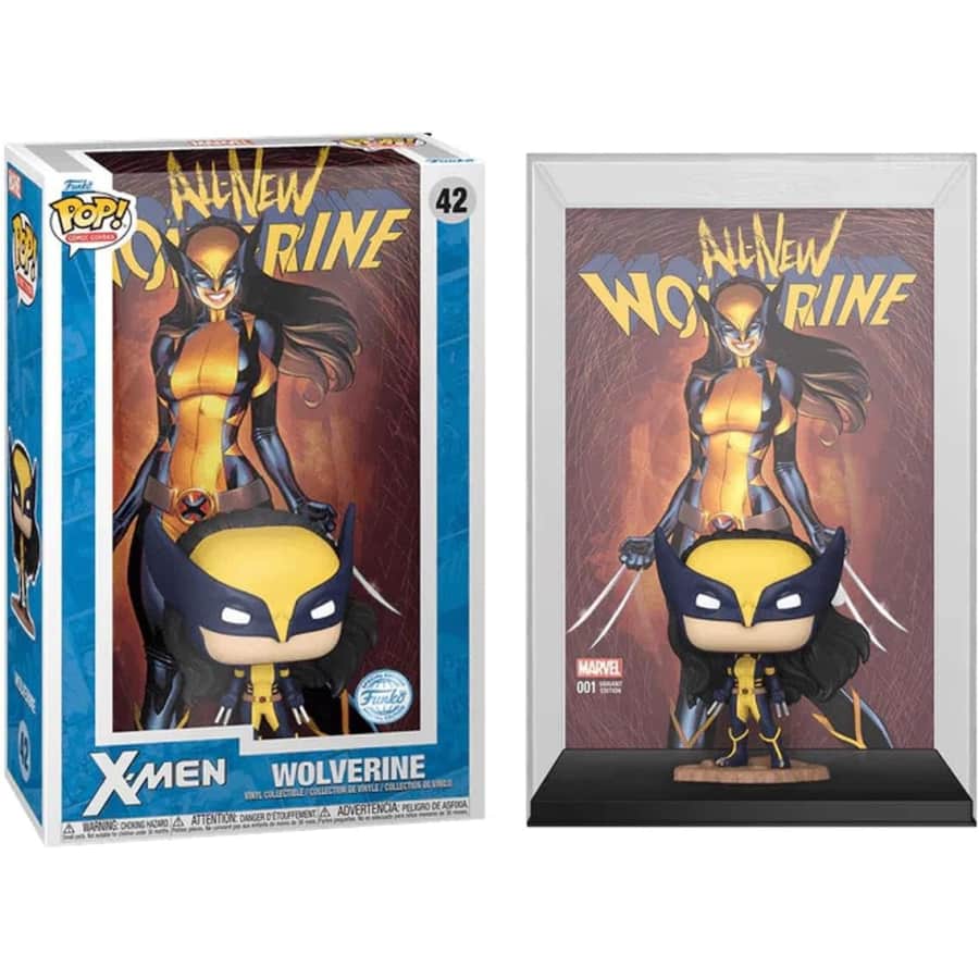 Funko Pop! Comic Cover Marvel All New Wolverine for $8 Funko Pop! Comic Cover Marvel All New Wolverine for $8