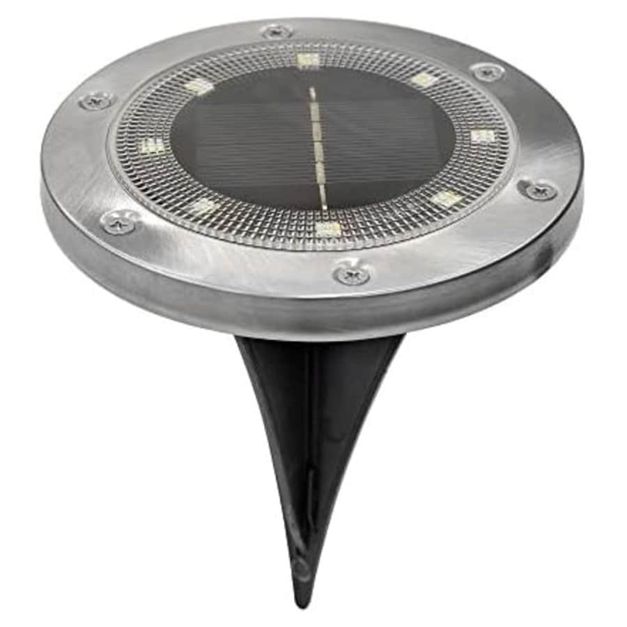 Bliss Solar Powered LED Pathway Light 8-Pack for $7