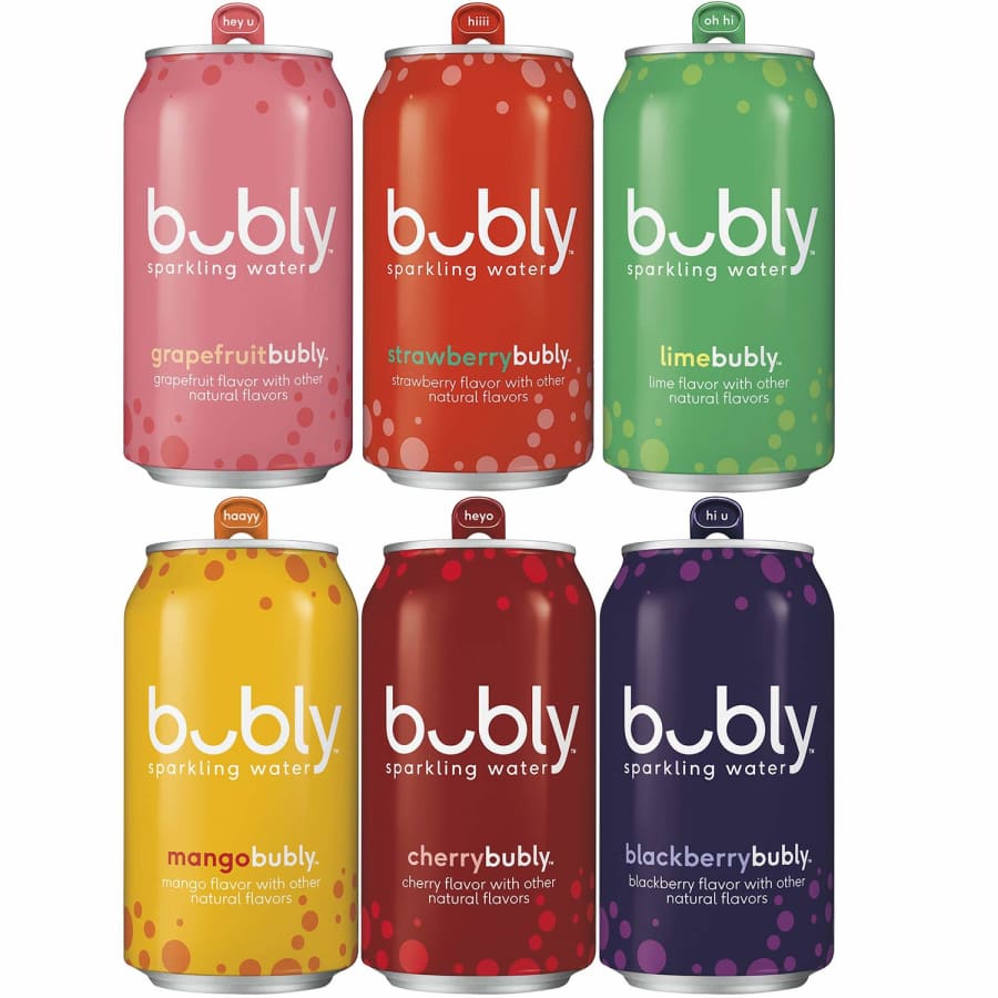 bubly Variety Pack Sparkling Water 18-Pack for $5.75 via Sub & Save bubly Variety Pack Sparkling Water 18-Pack for $5.75 via Sub & Save