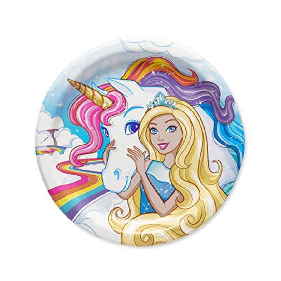 American Greetings Barbie Party Supplies, Paper Dinner Plates (36-Count) for $13 American Greetings Barbie Party Supplies, Paper Dinner Plates (36-Count) for $13