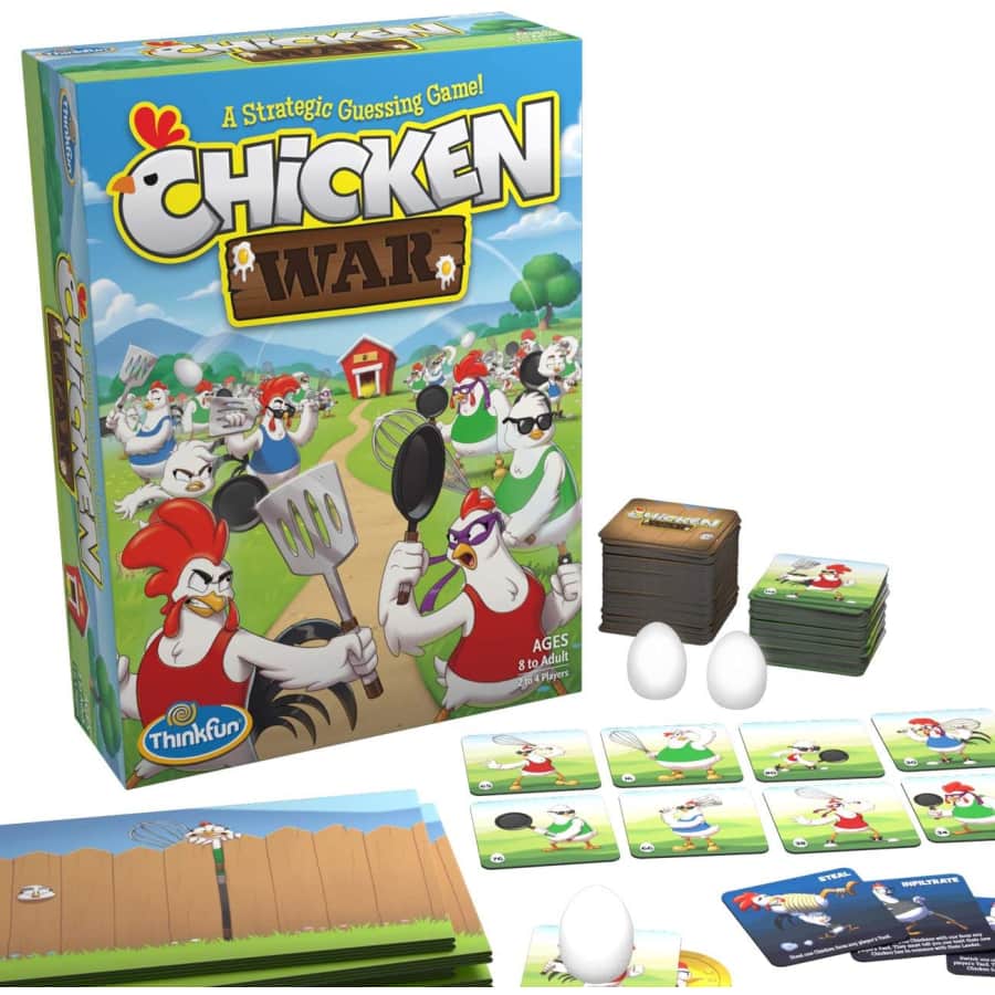 Think Fun Chicken War Game for $17 Think Fun Chicken War Game for $17