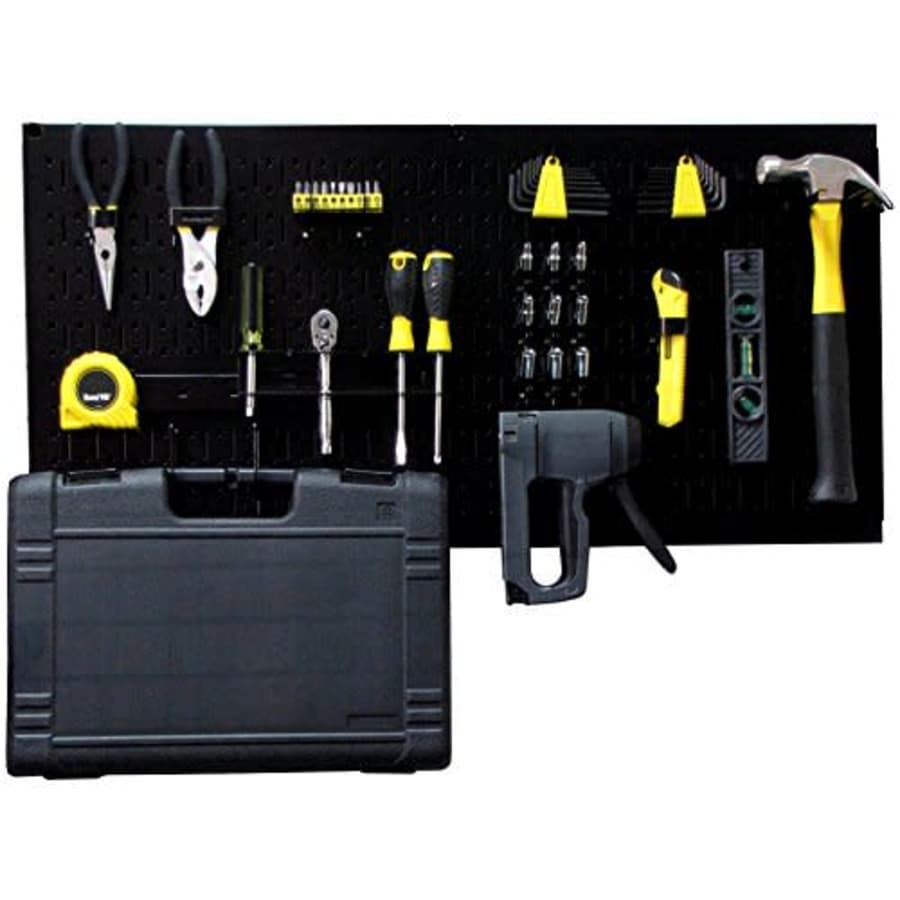 Wall Control Modular Pegboard Tool Organizer System - Wall-Mounted Metal Peg Board Tool Storage for $65