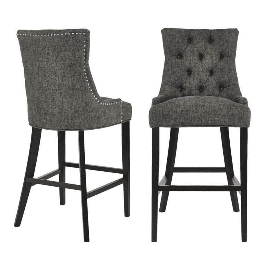 StyleWell Bakerford Upholstered Bar Stool 2-Pack for $199 StyleWell Bakerford Upholstered Bar Stool 2-Pack for $199