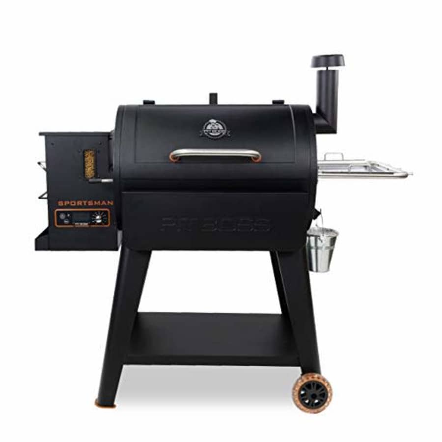 PIT BOSS 10537 PB0820SP Wood Pellet Grill, 820 Square Inches, Black for $548 PIT BOSS 10537 PB0820SP Wood Pellet Grill, 820 Square Inches, Black for $548