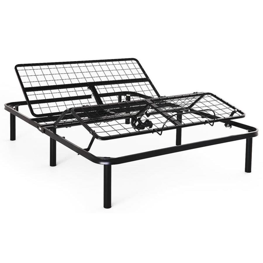 Lucid L100 Remote-Controlled Adjustable Full Bed Base for $266