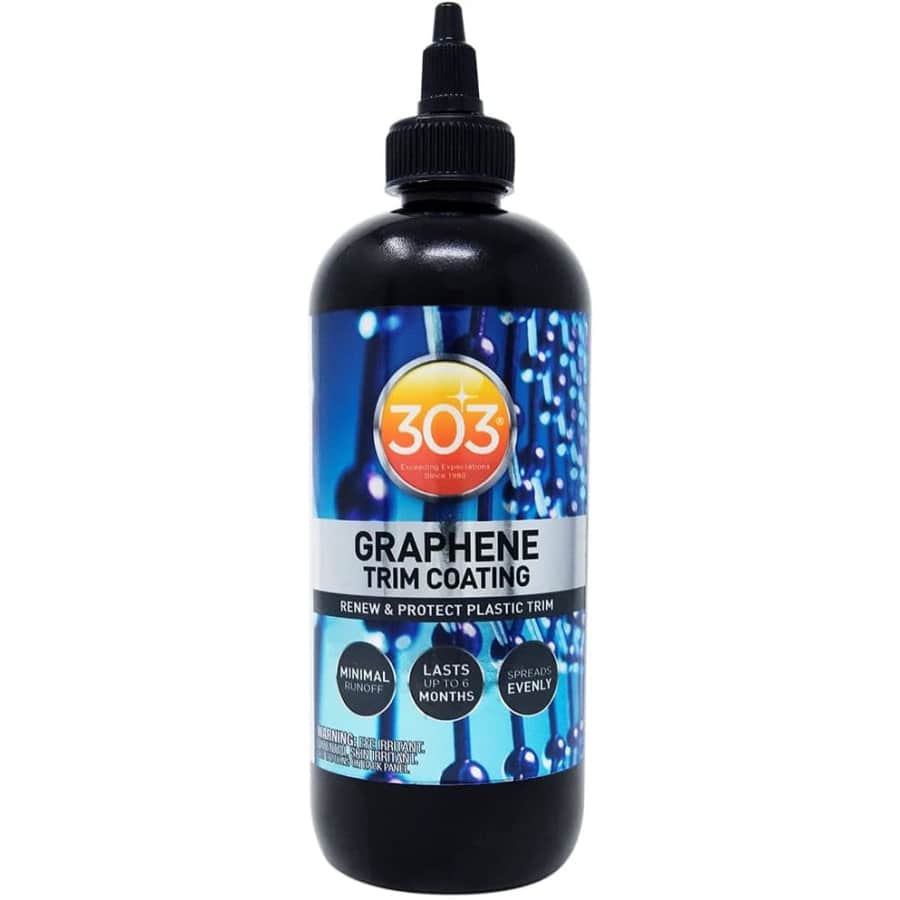 303 Products Hydrophobic Graphene Trim Coating 8-oz. Bottle for $13