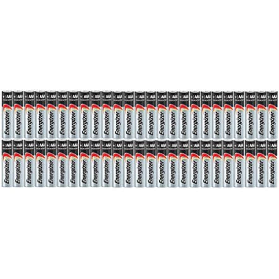 Energizer AAA Max Alkaline E92 Batteries Expiration 12/2024 or Later, 50 Count for $20