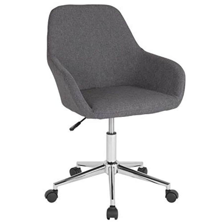 Flash Furniture Cortana Home and Office Mid-Back Chair in Dark Gray Fabric for $103 Flash Furniture Cortana Home and Office Mid-Back Chair in Dark Gray Fabric for $103