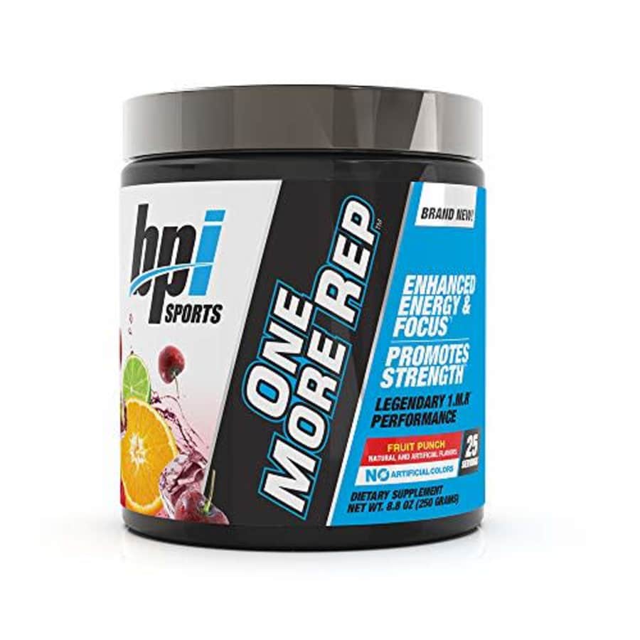 BPI Sports One More Rep Pre-Workout Powder - Increase Energy & Stamina - Intense Strength - Recover for $23 BPI Sports One More Rep Pre-Workout Powder - Increase Energy & Stamina - Intense Strength - Recover for $23