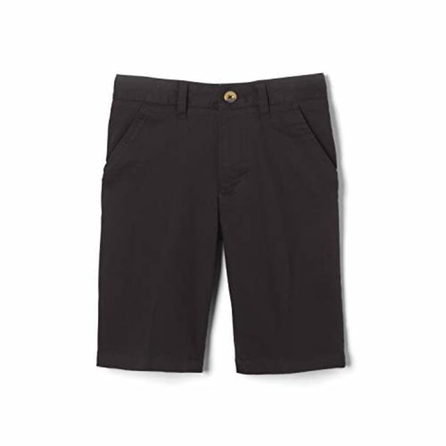 French Toast Boys' Big Flat Front Stretch Short, Black, 32 for $19 French Toast Boys' Big Flat Front Stretch Short, Black, 32 for $19