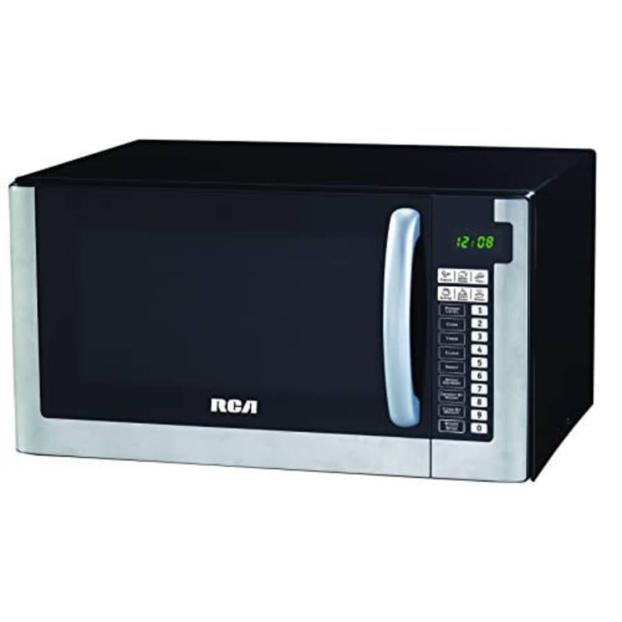 RCA 1.2-Cu. Ft. 1,000W Stainless Steel Microwave for $110