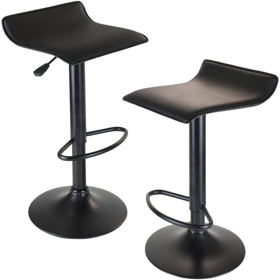 Winsome Adjustable Backless Swivel Air Lift Bar Stools for $63 w/ Prime