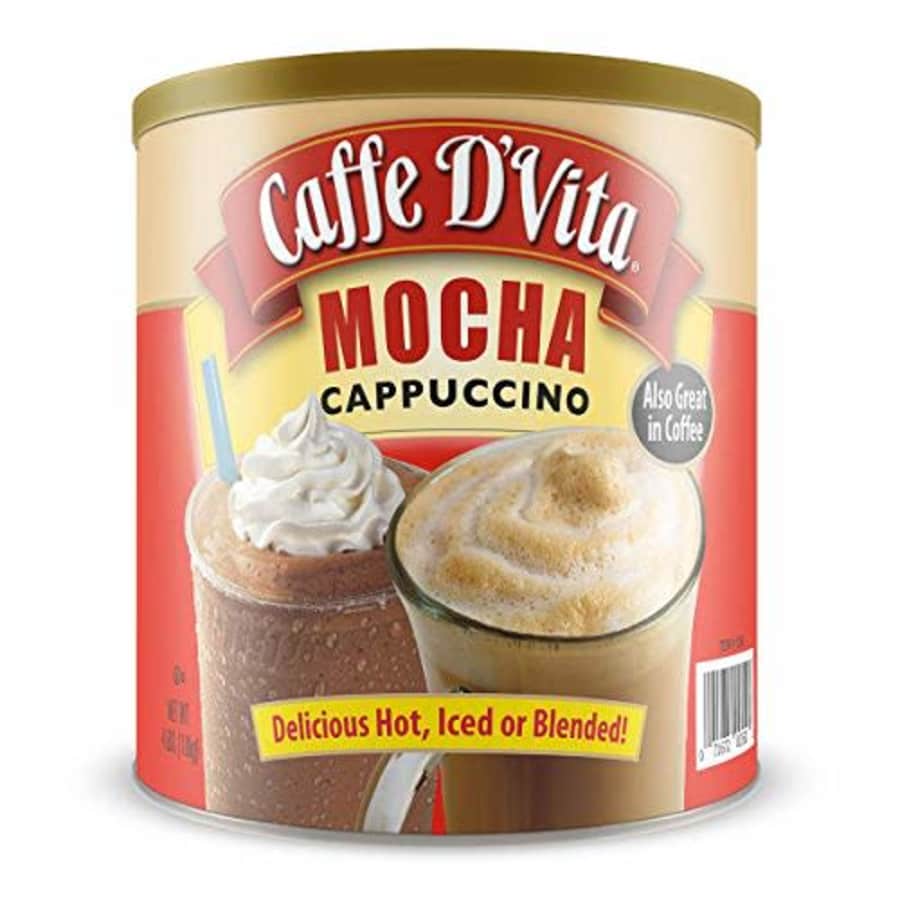 Caffe D'Vita Caffe DVita Mocha Cappuccino 4 lb can (64 oz) for $24