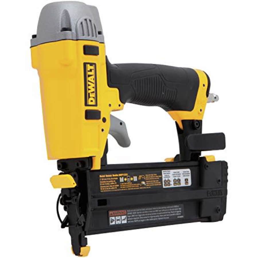 DEWALT Brad Nailer Kit, 18GA, 5/8-Inch to 2-Inch (DWFP12231) for $84 DEWALT Brad Nailer Kit, 18GA, 5/8-Inch to 2-Inch (DWFP12231) for $84