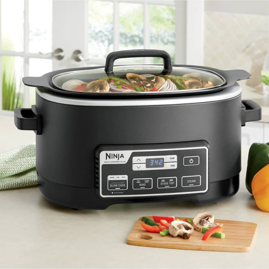 Ninja 6-Quart Multi-Cooker Plus 4-in-1 System for $60 Ninja 6-Quart Multi-Cooker Plus 4-in-1 System for $60