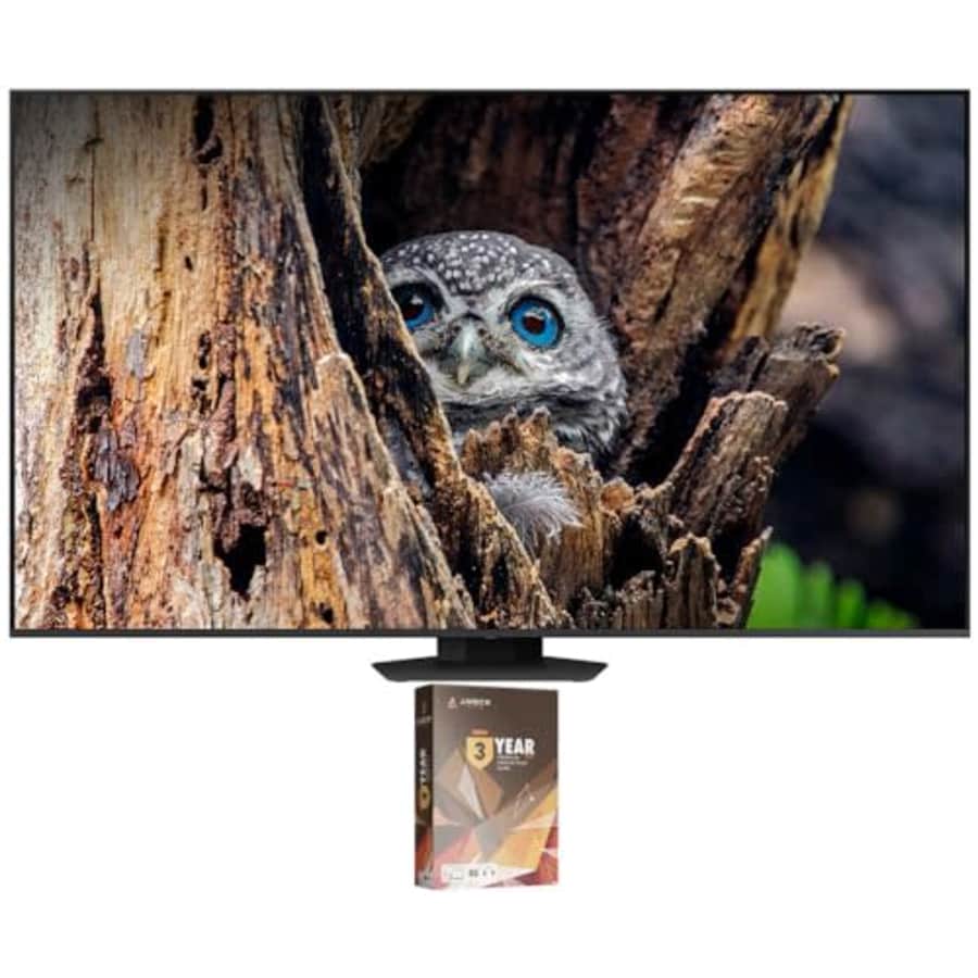 SAMSUNG QN65Q80DAFXZA 65 Inch QLED 4K Quantum HDR Plus Smart TV with 3 Year Amber Protection Plan for $1,325