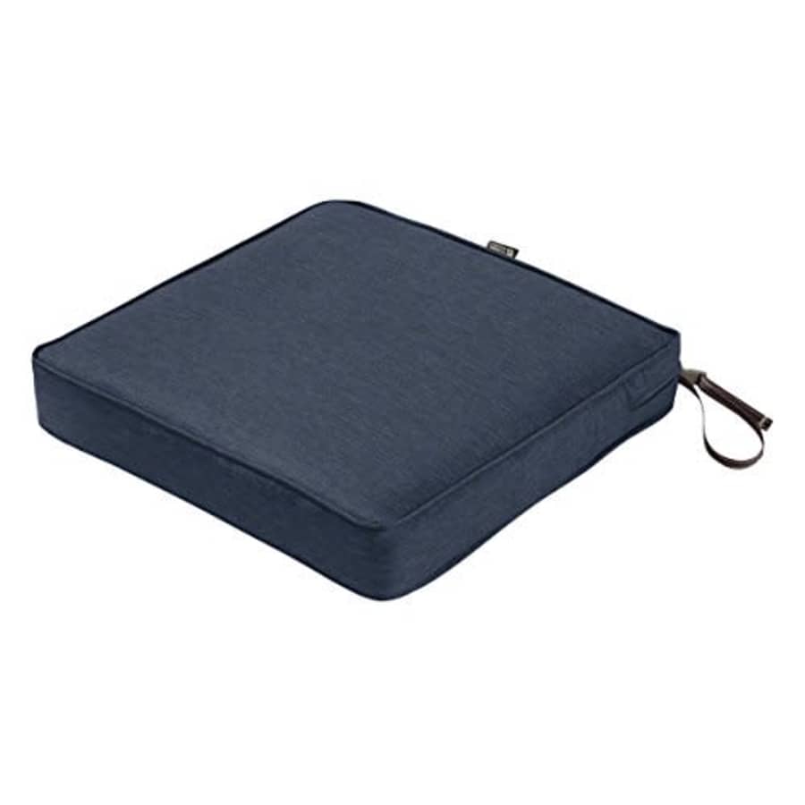 Classic Accessories Montlake Water-Resistant 21 x 21 x 3 Inch Square Outdoor Seat Cushion, Patio for $53 Classic Accessories Montlake Water-Resistant 21 x 21 x 3 Inch Square Outdoor Seat Cushion, Patio for $53