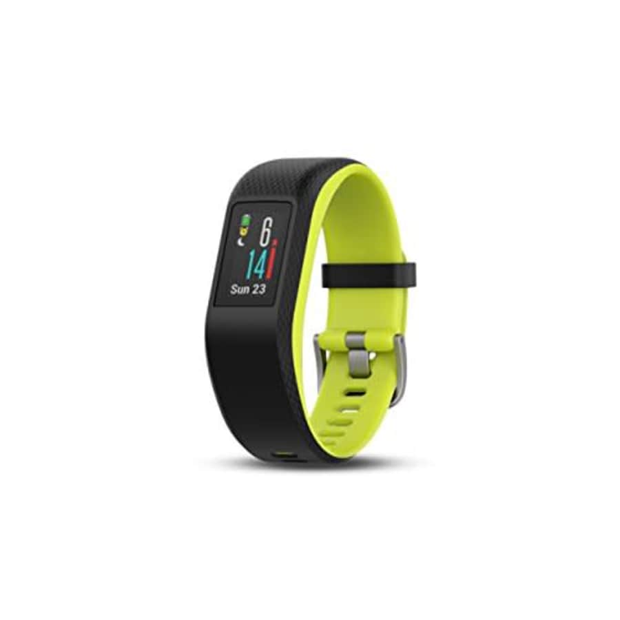 Garmin vvosport, Fitness/Activity Tracker with GPS and Heart Rate Monitoring, Lime, Large for $155 Garmin vvosport, Fitness/Activity Tracker with GPS and Heart Rate Monitoring, Lime, Large for $155