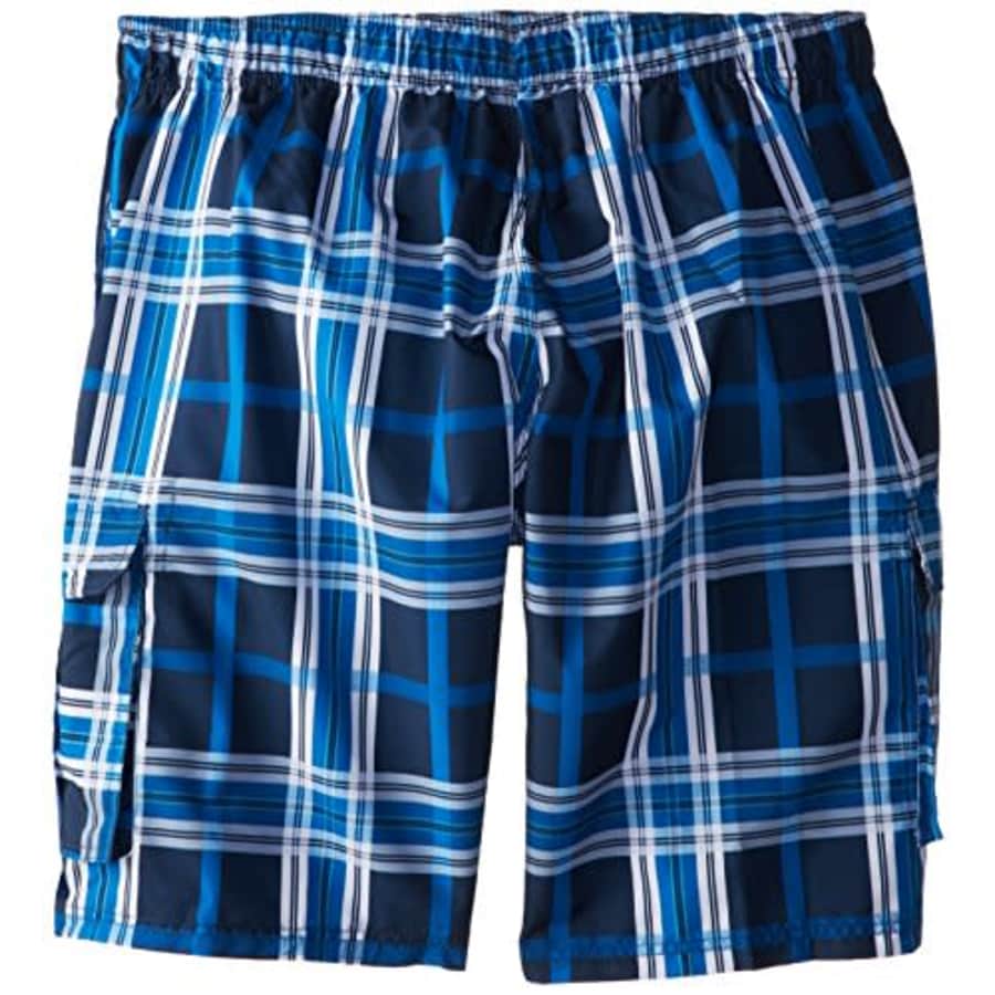 Kanu Surf Men's Big Andy Extended Size Swim Trunks, Navy, 2X for $20 Kanu Surf Men's Big Andy Extended Size Swim Trunks, Navy, 2X for $20