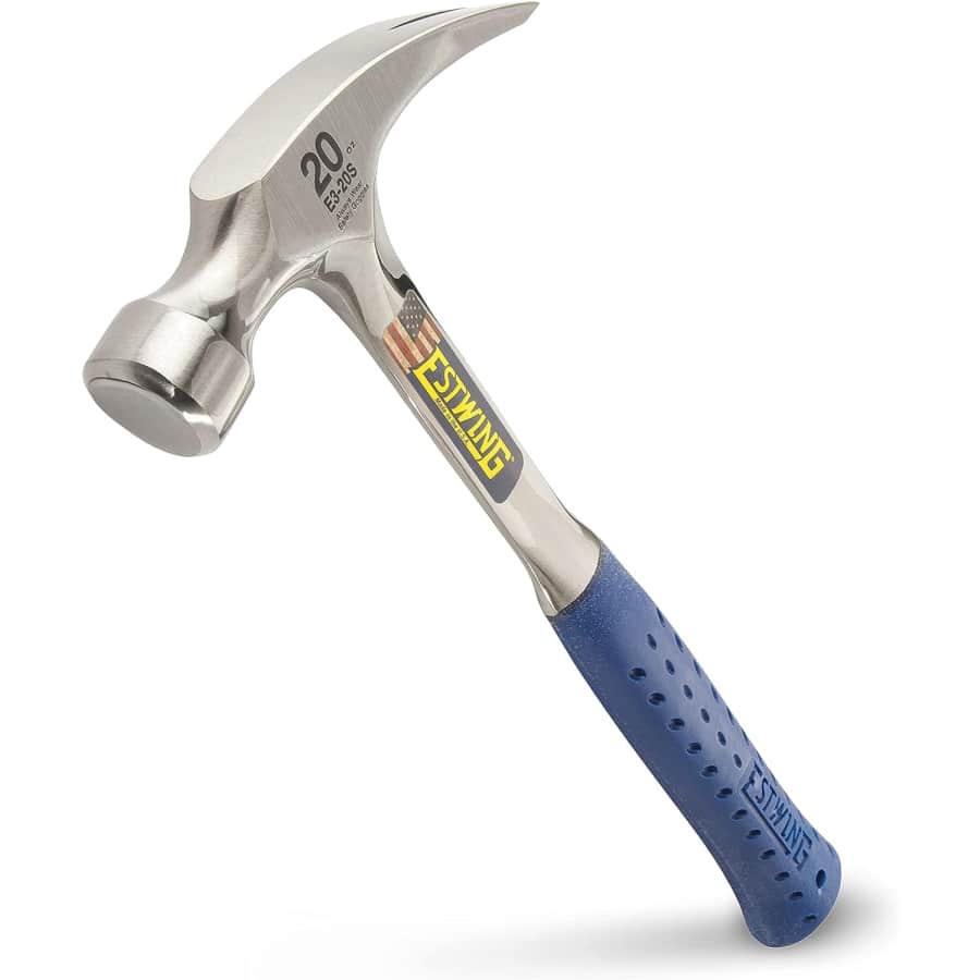 Estwing 20-oz. Smooth Face Steel Claw Hammer for $37