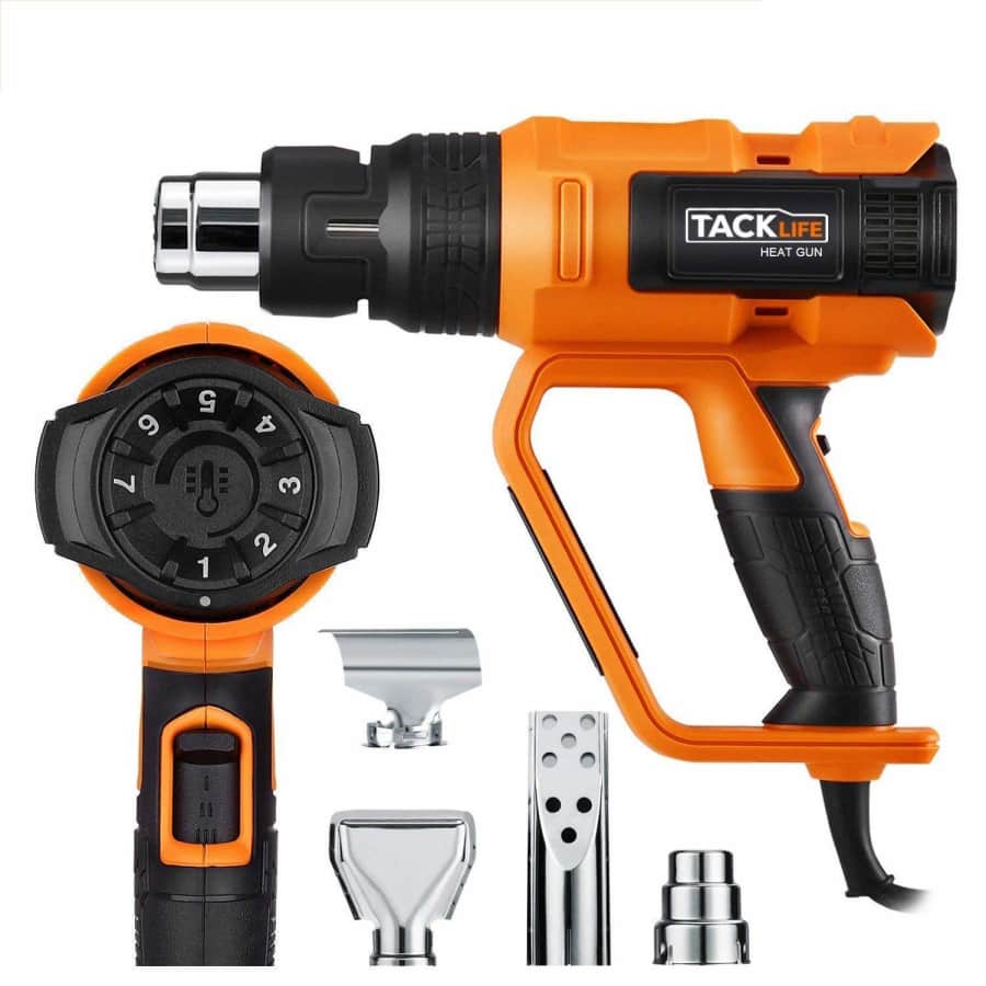 Tacklife 1,600W Heat Gun for $24